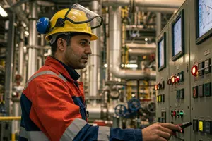        مشغلو محطات تكرير البترول والغاز الطبيعي     